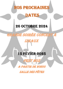 Evenement Korrigans musique danse